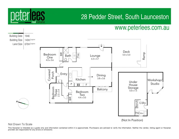 Floorplan of Homely house listing, 28 Pedder Street, South Launceston TAS 7249