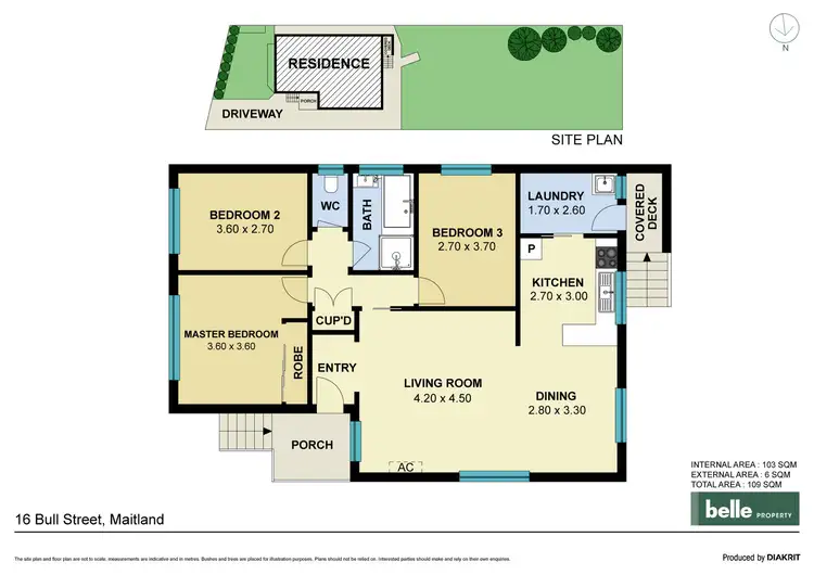 Floorplan of Homely house listing, 16 Bull Street, Maitland NSW 2320