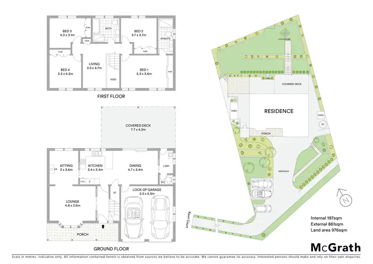 Floorplan of Homely house listing, 23 Kauri Court, Ourimbah NSW 2258