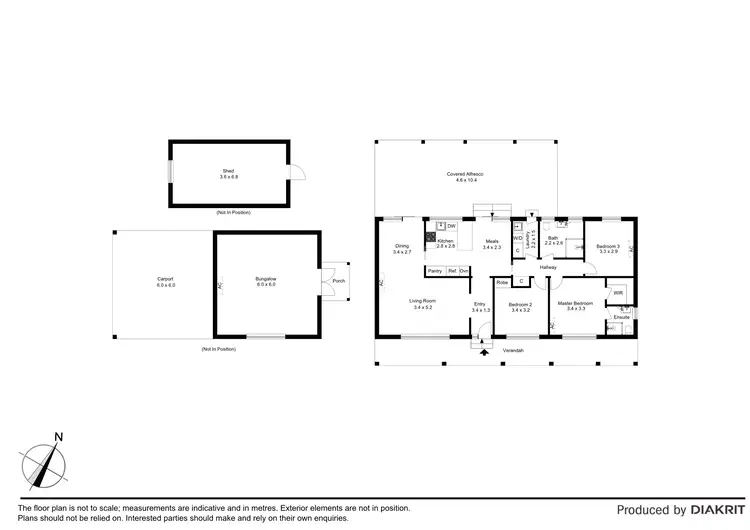 Floorplan of Homely house listing, 6 Austin Court, Crib Point VIC 3919