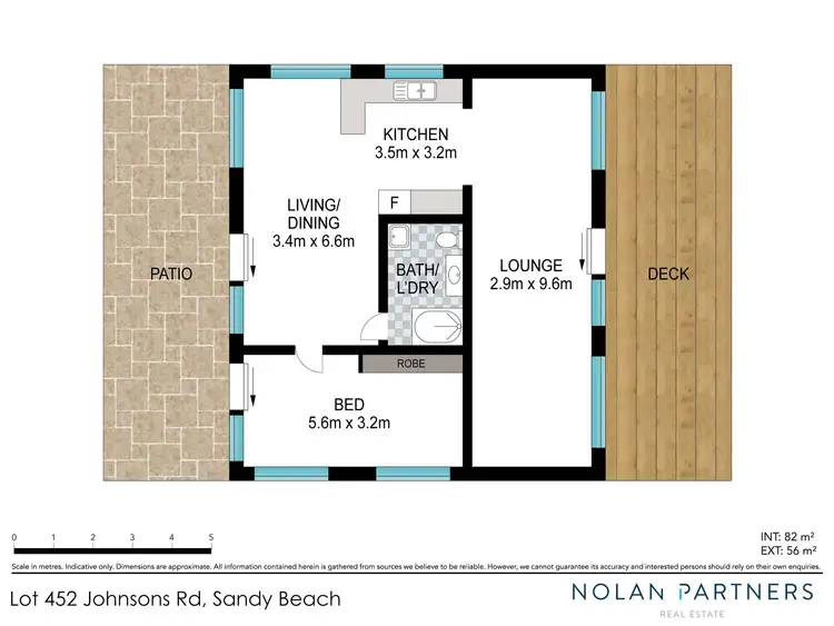 Floorplan of Homely house listing, 452 Johnsons Road, Sandy Beach NSW 2456