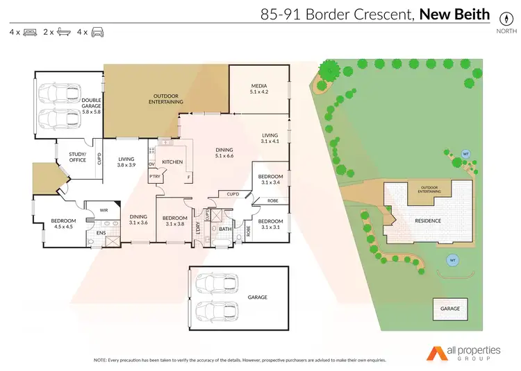 Floorplan of Homely house listing, 85-91 Border Crescent, New Beith QLD 4124