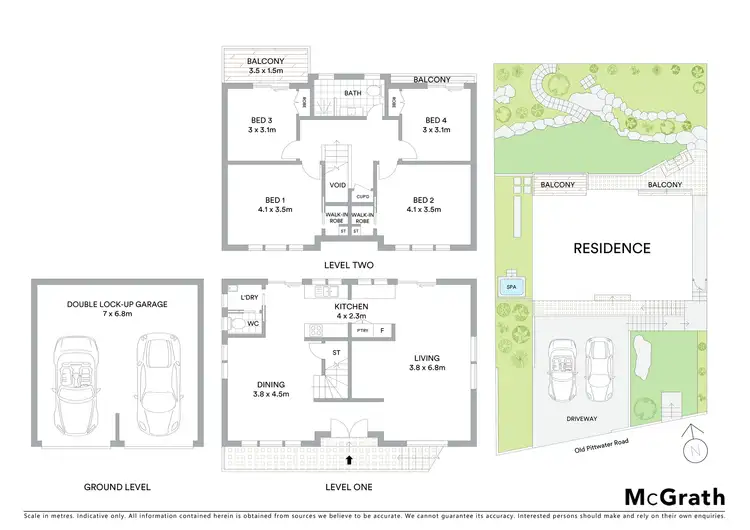 Floorplan of Homely house listing, 22 Old Pittwater Road, Brookvale NSW 2100