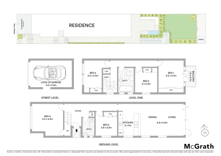 Floorplan of Homely house listing, 19a Henry Street, Randwick NSW 2031