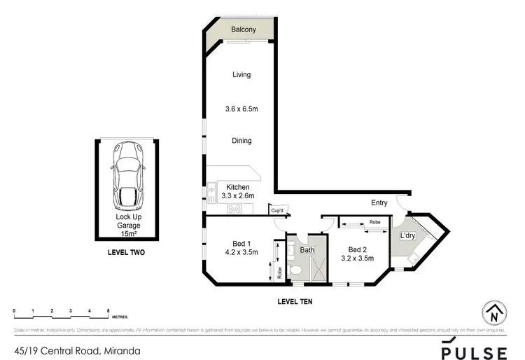 Floorplan of Homely apartment listing, 45/19-23 Central Road, Miranda NSW 2228