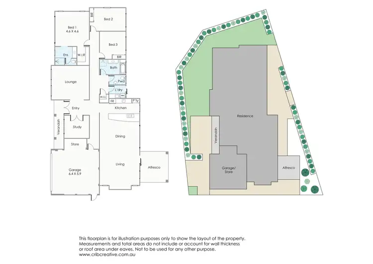 Floorplan of Homely house listing, 48 Ailsa Street, Wembley Downs WA 6019