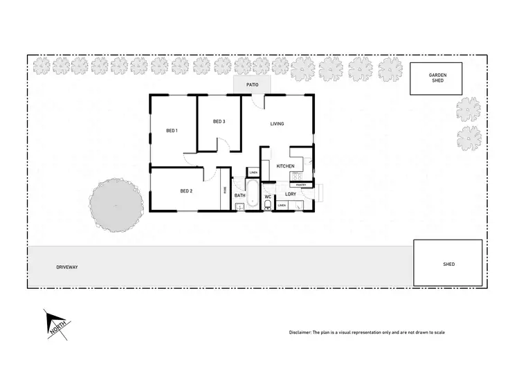 Floorplan of Homely house listing, 6 Nimbin Street, Narrabundah ACT 2604