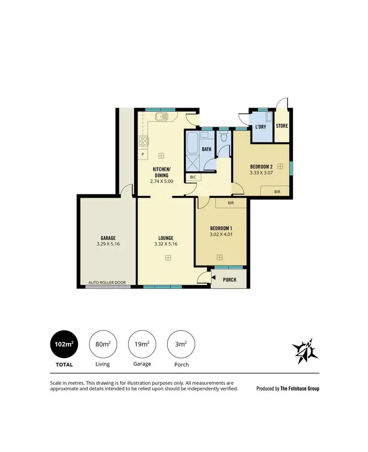 Floorplan of Homely unit listing, 3/18 Fourth Avenue, Glenelg East SA 5045
