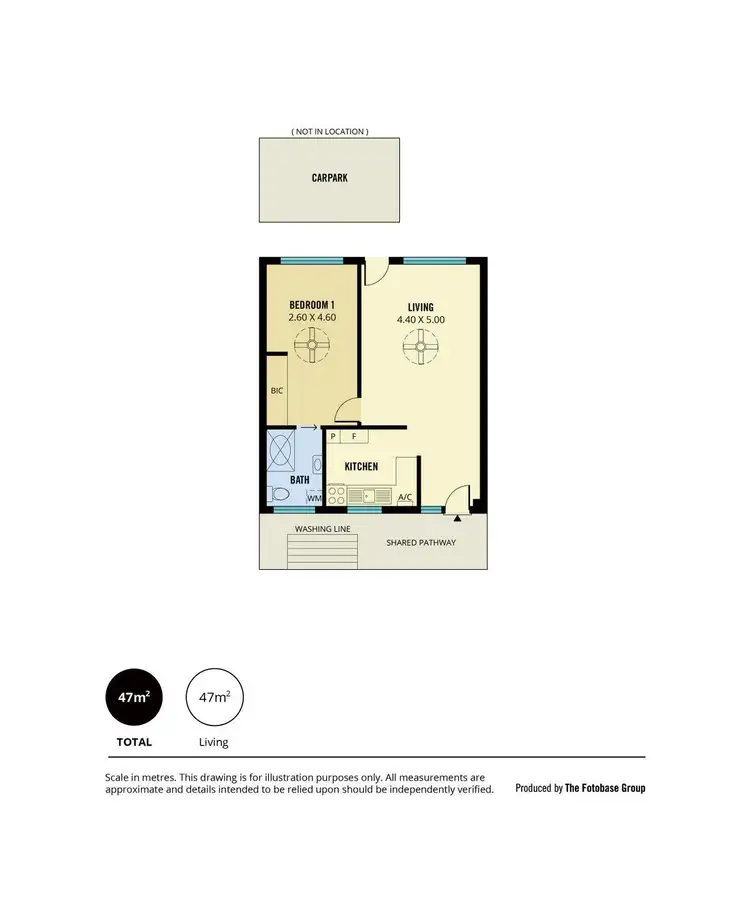 Floorplan of Homely unit listing, 2/49 Diagonal Road, Glenelg East SA 5045