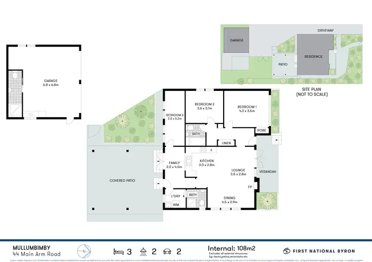 Floorplan of Homely house listing, 44 Main Arm Road, Mullumbimby NSW 2482