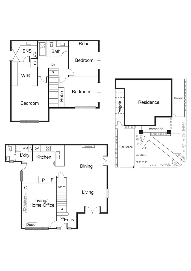 Floorplan of Homely house listing, 2/443 St Kilda Street, Elwood VIC 3184