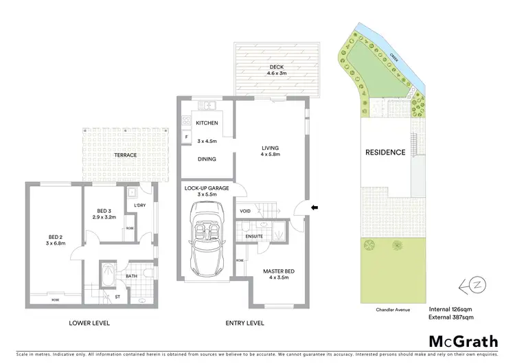 Floorplan of Homely semi-detached listing, 2/14 Chandler Avenue, Cowan NSW 2081