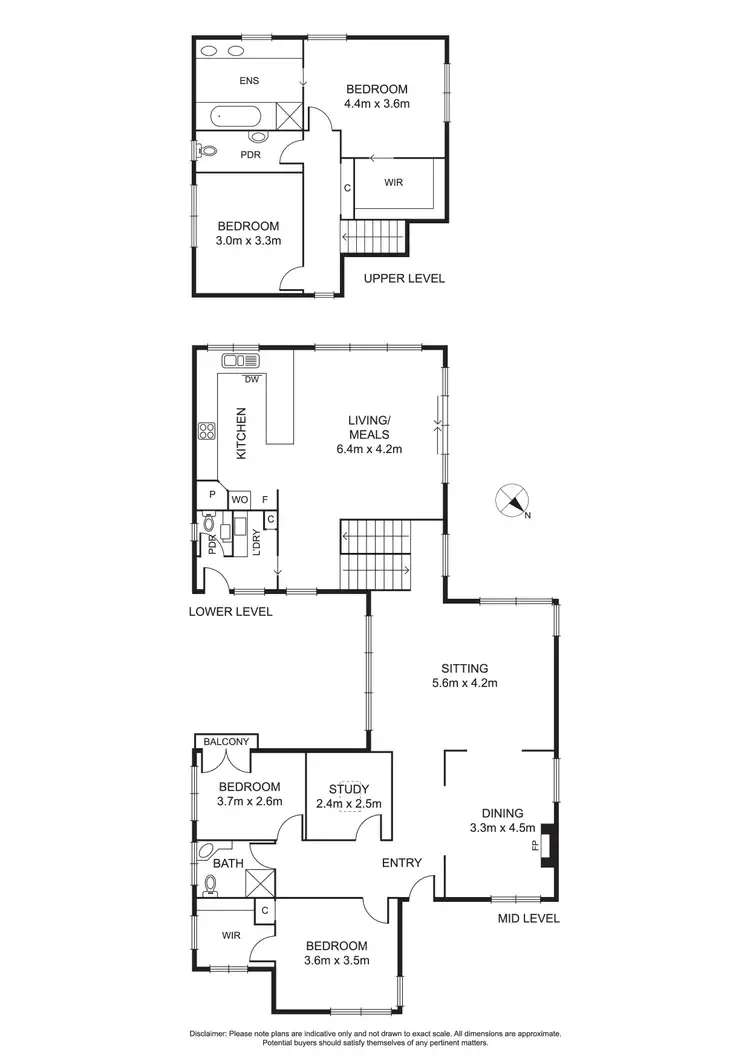 Floorplan of Homely house listing, 8 Harris Avenue, Glen Iris VIC 3146