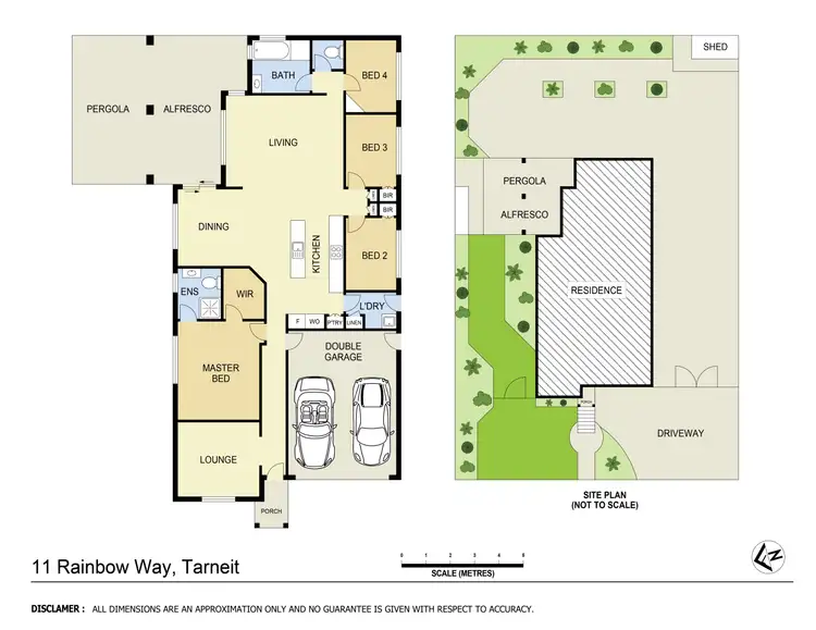 Floorplan of Homely house listing, 11 Rainbow Way, Tarneit VIC 3029