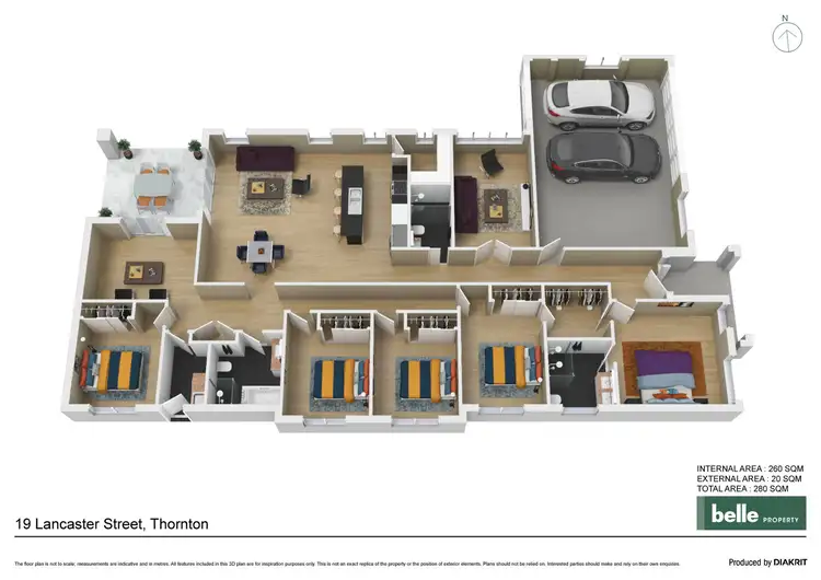 Floorplan of Homely house listing, 19 Lancaster Street, Thornton NSW 2322