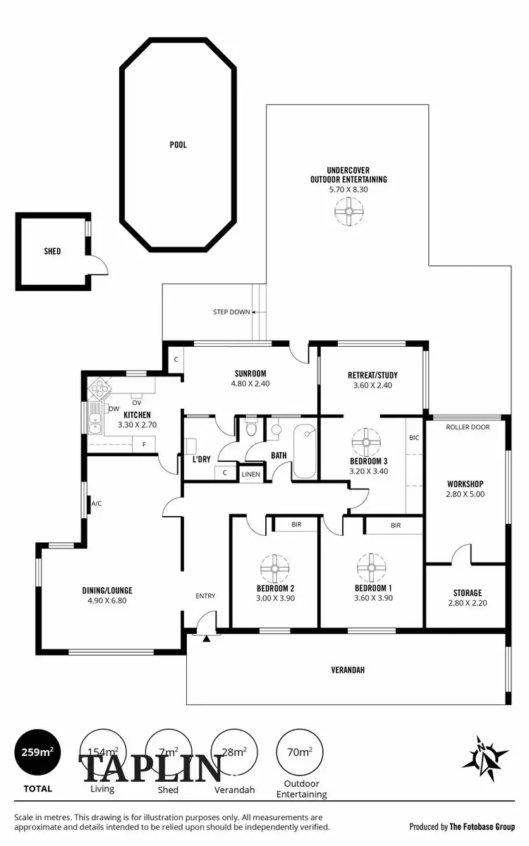 Floorplan of Homely house listing, 127 Shepherds Hill Road, Eden Hills SA 5050