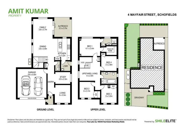 Floorplan of Homely house listing, 4 Mayfair Street, Schofields NSW 2762