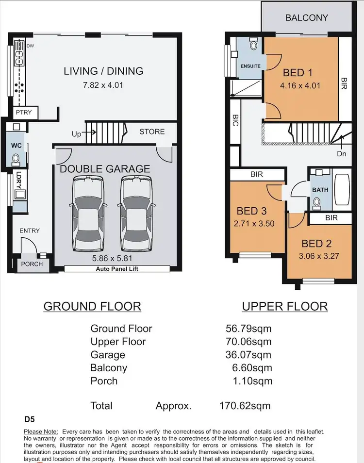 Floorplan of Homely house listing, 5/11 Grundy Terrace, Christies Beach SA 5165