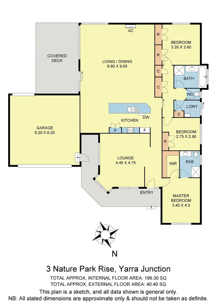 Floorplan of Homely house listing, 3 Nature Park Rise, Yarra Junction VIC 3797