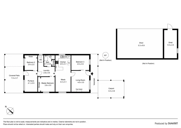 Floorplan of Homely house listing, 2418 Frankston Flinders Road, Bittern VIC 3918