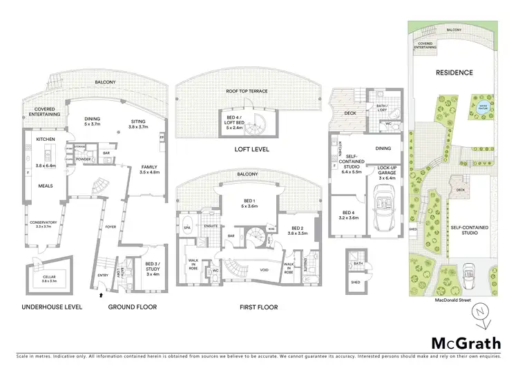 Floorplan of Homely house listing, 4 MacDonald Street, Killcare Heights NSW 2257