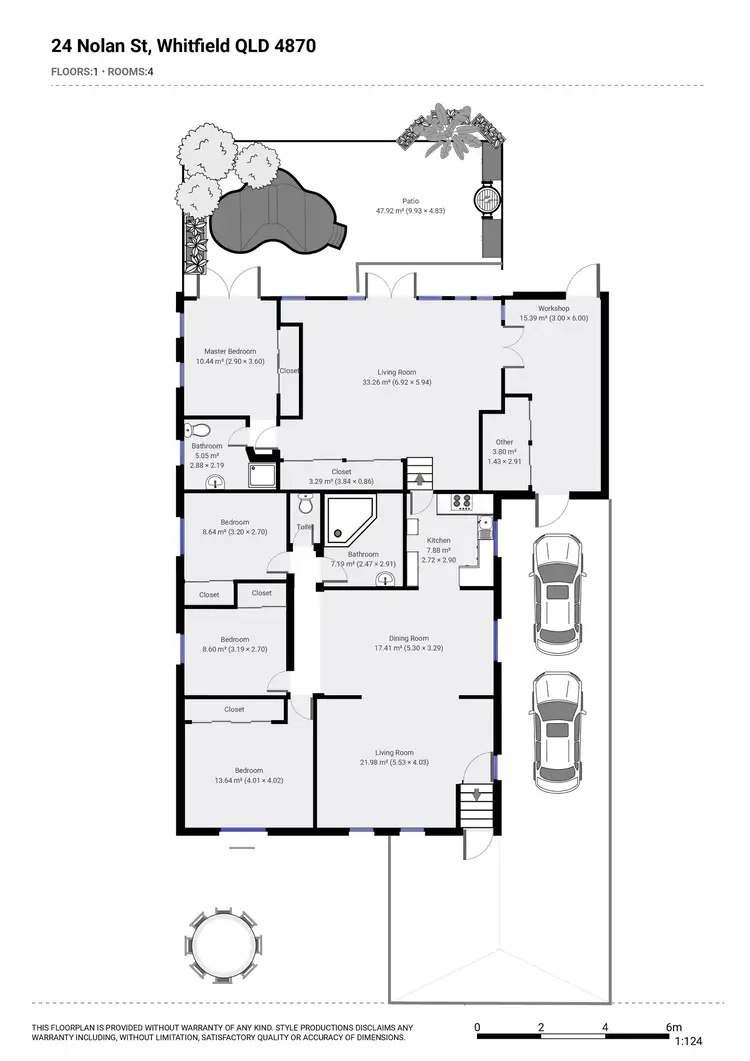 Floorplan of Homely house listing, 24 Nolan Street, Whitfield QLD 4870