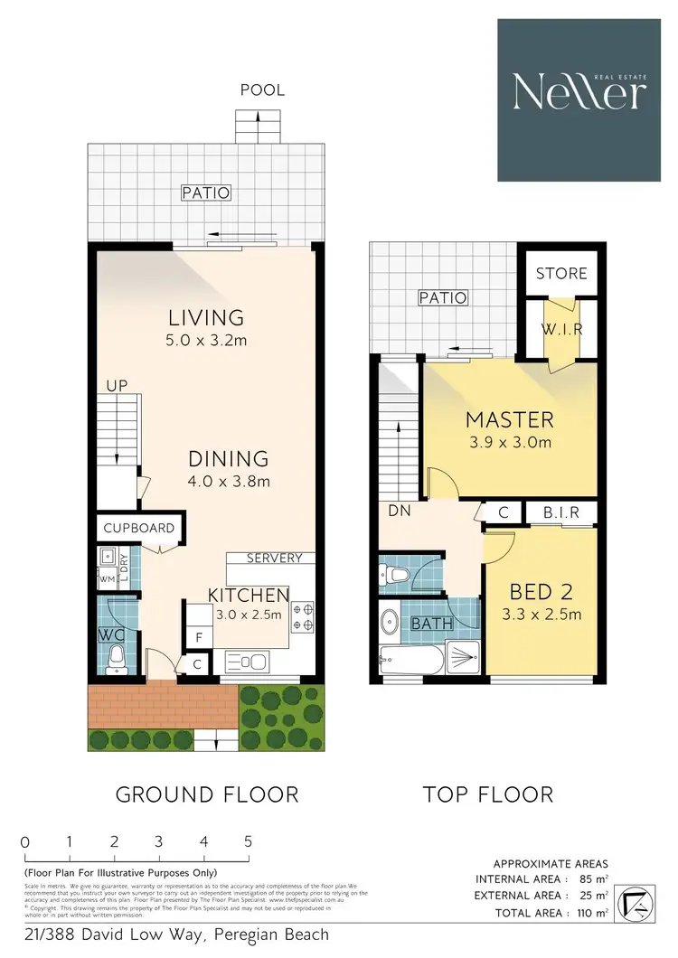 Floorplan of Homely unit listing, 21/388 David Low Way, Peregian Beach QLD 4573