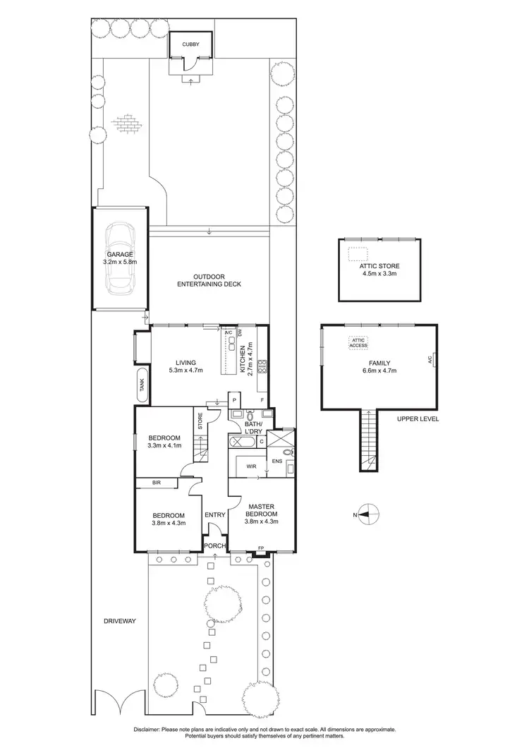 Floorplan of Homely house listing, 101 Robinson Road, Hawthorn VIC 3122
