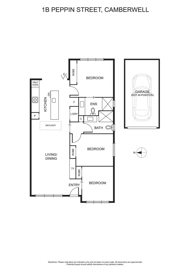 Floorplan of Homely house listing, 1B Peppin Street, Camberwell VIC 3124
