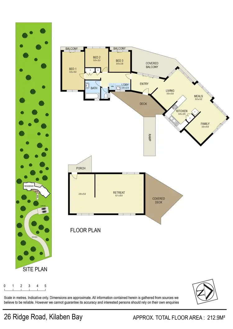 Floorplan of Homely house listing, 26 Ridge Road, Kilaben Bay NSW 2283