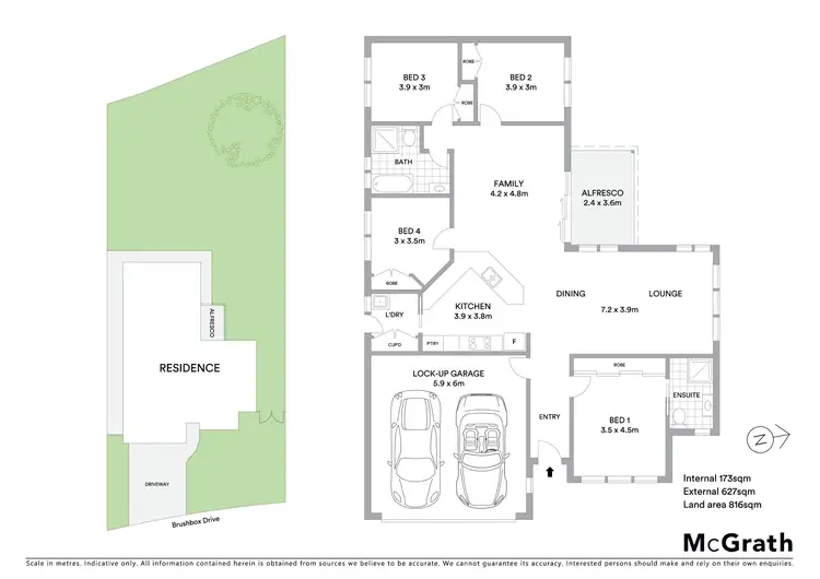 Floorplan of Homely house listing, 60 Brushbox Drive, Ulladulla NSW 2539