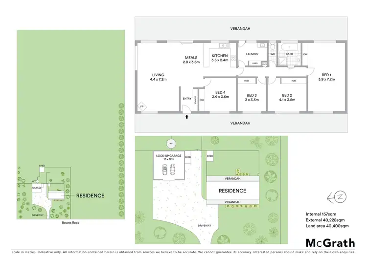 Floorplan of Homely house listing, 81 Bowes Road, Ross Creek VIC 3351