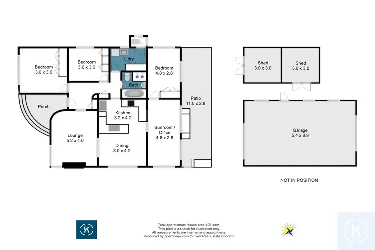 Floorplan of Homely house listing, 20 Barooga Street North, Tocumwal NSW 2714