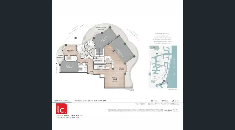 Floorplan of Homely apartment listing, 29G/5 Bayview Street, Runaway Bay QLD 4216
