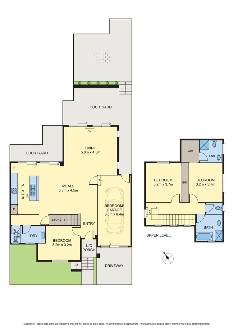 Floorplan of Homely townhouse listing, 4/116 Summerhill Road, Reservoir VIC 3073