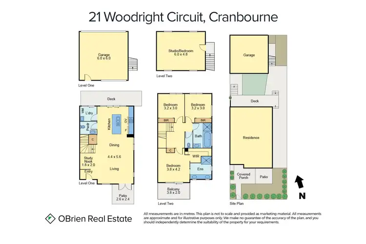 Floorplan of Homely townhouse listing, 21 Woodright Circuit, Cranbourne VIC 3977