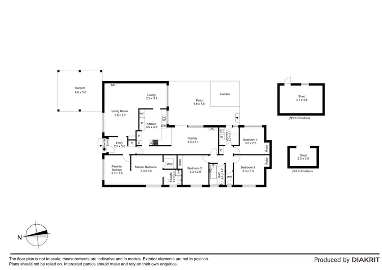 Floorplan of Homely house listing, 45 Myers Road, Bittern VIC 3918