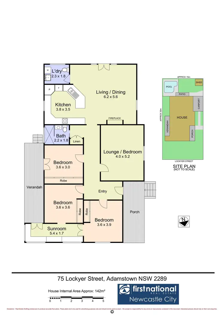 Floorplan of Homely house listing, 75 Lockyer Street, Adamstown NSW 2289