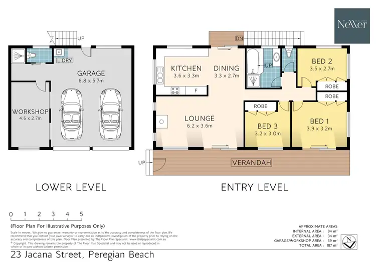 Floorplan of Homely house listing, 23 Jacana Street, Peregian Beach QLD 4573