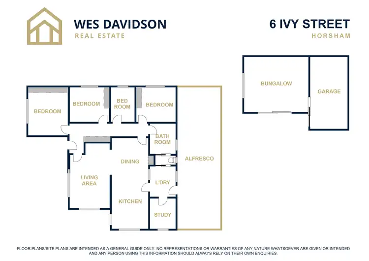 Floorplan of Homely house listing, 6 Ivy Street, Horsham VIC 3400