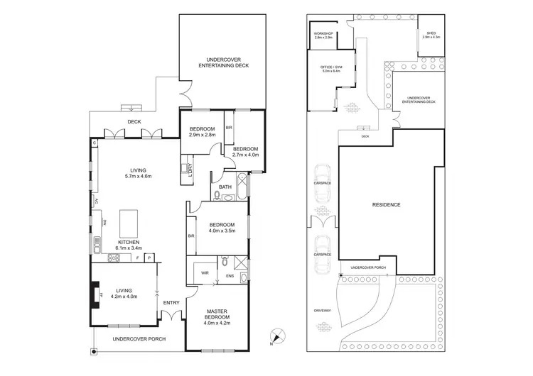 Floorplan of Homely house listing, 29 Elliott Street, Ascot Vale VIC 3032
