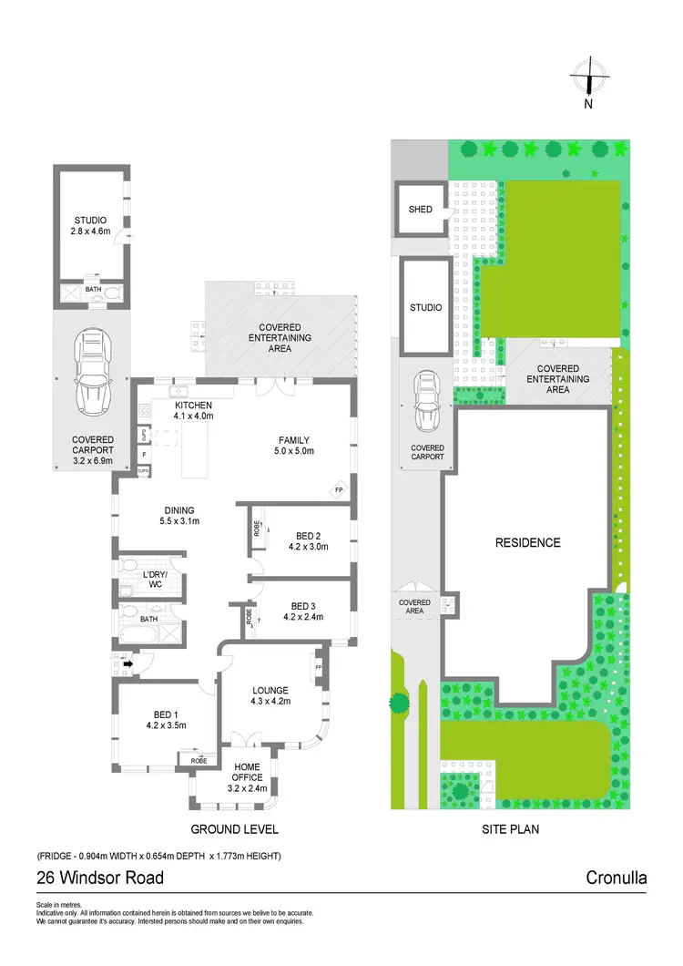 Floorplan of Homely house listing, 26 Windsor Road, Cronulla NSW 2230