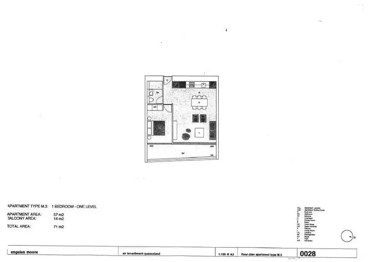 Floorplan of Homely apartment listing, 1103/159 Old Burleigh Road, Broadbeach QLD 4218