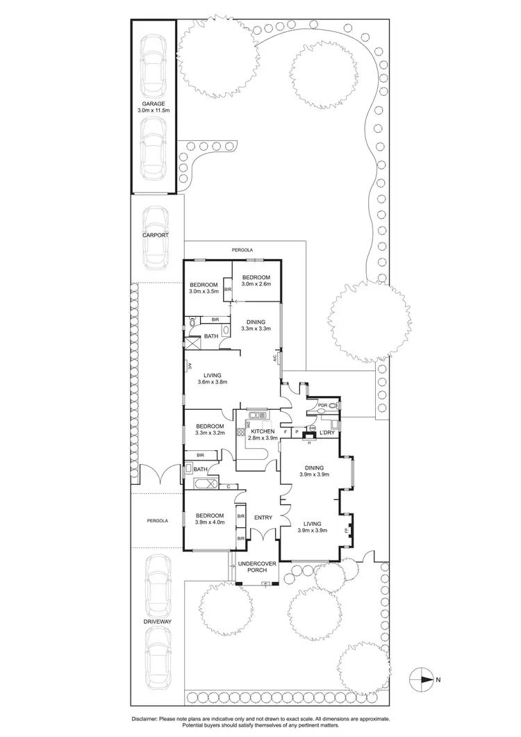 Floorplan of Homely house listing, 8 Orrong Crescent, Camberwell VIC 3124