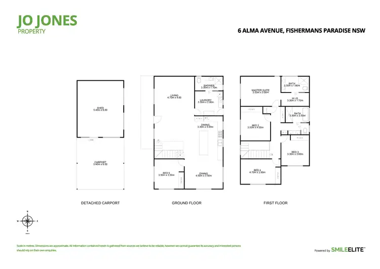 Floorplan of Homely house listing, 6 Alma Avenue, Fishermans Paradise NSW 2539