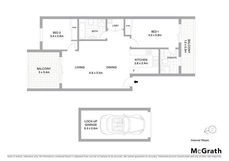 Floorplan of Homely apartment listing, 5/85 Mountford Avenue, Guildford NSW 2161