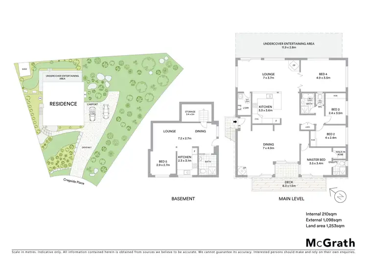 Floorplan of Homely house listing, 10 Cragside Place, Glenhaven NSW 2156