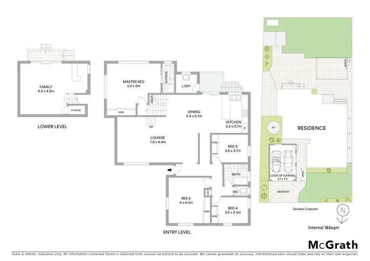 Floorplan of Homely house listing, 15 Sanders Crescent, Kings Langley NSW 2147