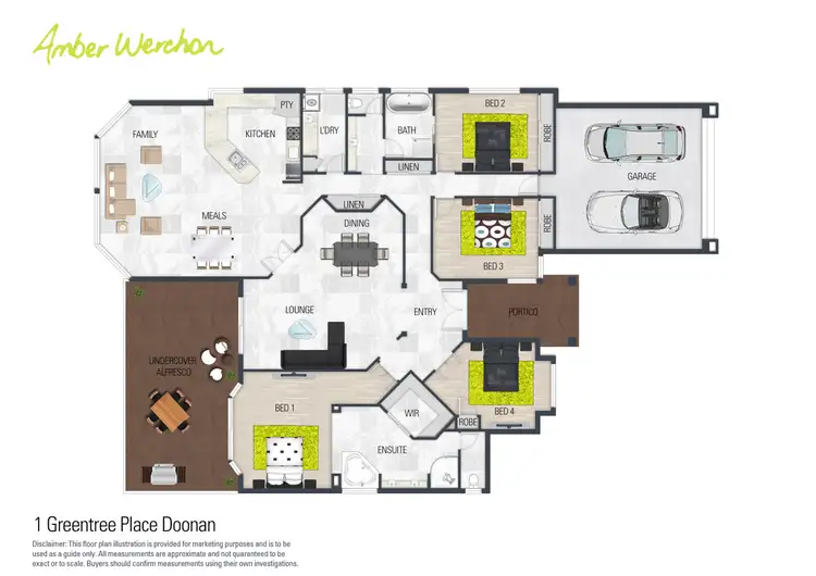 Floorplan of Homely rural property listing, 1 Greentree Place, Doonan QLD 4562