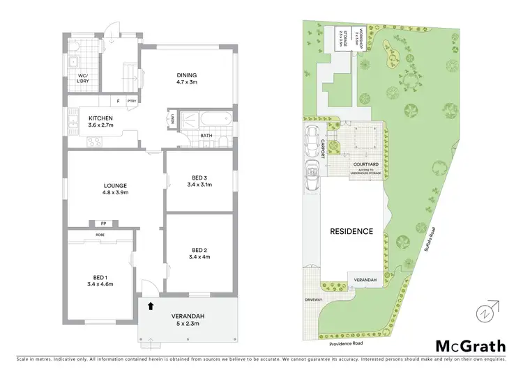 Floorplan of Homely house listing, 38 Providence Road, Ryde NSW 2112